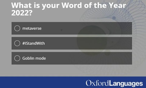 Từ điển Oxford chọn ‘Goblin mode’ là từ của năm 2022 - Ảnh 2. Từ điển Oxford chọn ‘Goblin mode’ là từ của năm 2022 - Ảnh 2.