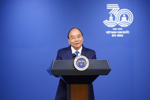 Việt Nam - Hàn Quốc ra tuyên bố chung, nâng cấp quan hệ lên Đối tác chiến lược toàn diện - Ảnh 2. Việt Nam - Hàn Quốc ra tuyên bố chung, nâng cấp quan hệ lên Đối tác chiến lược toàn diện - Ảnh 2.
