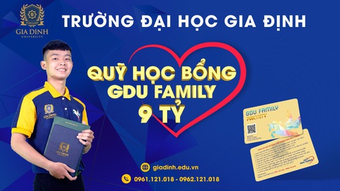 Đại học Gia Định ra mắt thẻ GDU Family Priority - Ảnh 1. Đại học Gia Định ra mắt thẻ GDU Family Priority - Ảnh 1.