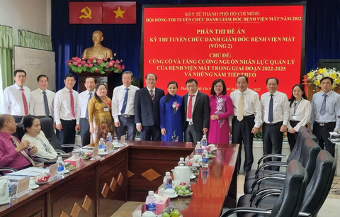 Bác sĩ Lê Anh Tuấn trúng tuyển chức danh giám đốc Bệnh viện Mắt TP.HCM - Ảnh 1. Bác sĩ Lê Anh Tuấn trúng tuyển chức danh giám đốc Bệnh viện Mắt TP.HCM - Ảnh 1.
