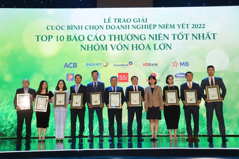 HDBank được vinh danh hạng mục báo cáo thường niên tốt nhất - Ảnh 1. HDBank được vinh danh hạng mục báo cáo thường niên tốt nhất - Ảnh 1.