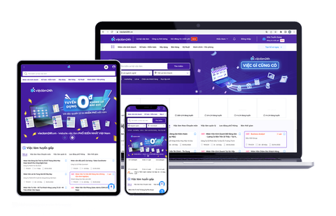 Nền tảng việc làm timviecnhanh.com hợp nhất với vieclam24h.vn - Ảnh 1. Nền tảng việc làm timviecnhanh.com hợp nhất với vieclam24h.vn - Ảnh 1.