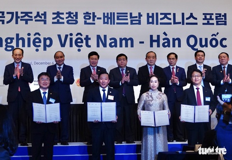Doanh nghiệp là then chốt trong Đối tác chiến lược toàn diện Việt - Hàn - Ảnh 3. Doanh nghiệp là then chốt trong Đối tác chiến lược toàn diện Việt - Hàn - Ảnh 3.