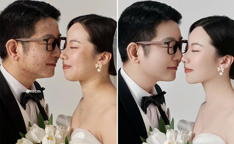 Những lần photoshop gánh còng lưng để ảnh cưới đẹp hoàn hảo - Ảnh 1. Những lần photoshop gánh còng lưng để ảnh cưới đẹp hoàn hảo - Ảnh 1.