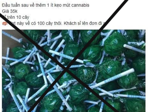 Ngộ độc vì ăn bánh kẹo, hút thuốc lào... có cần sa - Ảnh 3. Ngộ độc vì ăn bánh kẹo, hút thuốc lào... có cần sa - Ảnh 3.