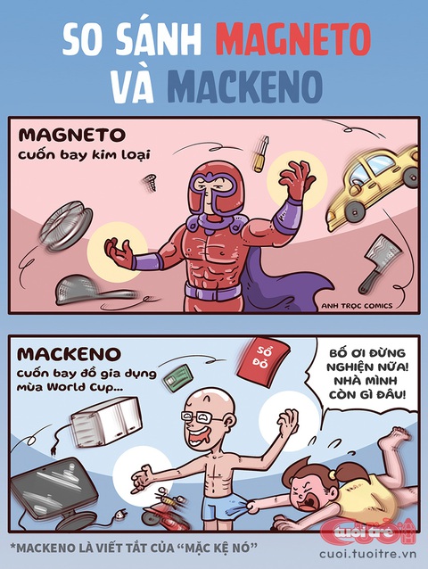 So sánh Magneto và Mackeno: Ai mạnh hơn? - Ảnh 1. So sánh Magneto và Mackeno: Ai mạnh hơn? - Ảnh 1.