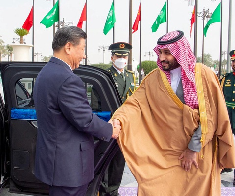 Thái tử Saudi Arabia Mohammed bin Salman tiếp Chủ tịch Trung Quốc Tập Cận Bình - Ảnh 2. Thái tử Saudi Arabia Mohammed bin Salman tiếp Chủ tịch Trung Quốc Tập Cận Bình - Ảnh 2.
