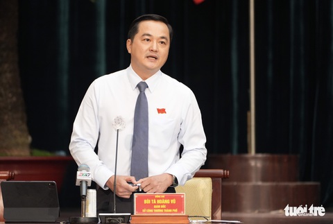 Đại biểu chất vấn giám đốc Sở Công Thương TP.HCM vụ rau không sạch núp bóng rau sạch - Ảnh 1. Đại biểu chất vấn giám đốc Sở Công Thương TP.HCM vụ rau không sạch núp bóng rau sạch - Ảnh 1.