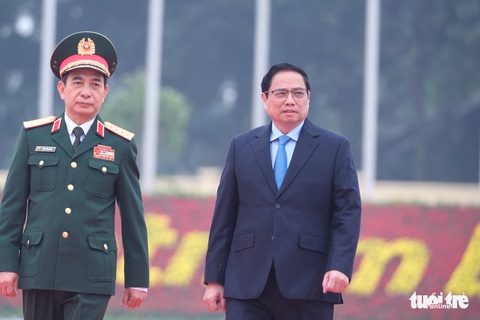 Thủ tướng đến dự triển lãm quốc phòng quốc tế, không quân và đặc công biểu diễn chào mừng - Ảnh 1. Thủ tướng đến dự triển lãm quốc phòng quốc tế, không quân và đặc công biểu diễn chào mừng - Ảnh 1.