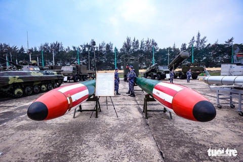 Cận cảnh vũ khí quân sự hiện đại tại Triển lãm Quốc phòng quốc tế Việt Nam 2022 - Ảnh 8. Cận cảnh vũ khí quân sự hiện đại tại Triển lãm Quốc phòng quốc tế Việt Nam 2022 - Ảnh 8.