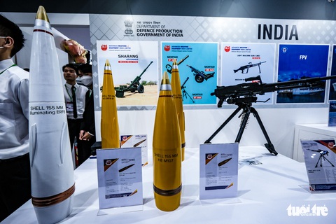 Cận cảnh vũ khí quân sự hiện đại tại Triển lãm Quốc phòng quốc tế Việt Nam 2022 - Ảnh 15. Cận cảnh vũ khí quân sự hiện đại tại Triển lãm Quốc phòng quốc tế Việt Nam 2022 - Ảnh 15.