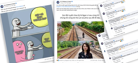 Cà khịa vui vẻ của Đại sứ quán Mỹ mùa World Cup: Ngoại giao thời mạng xã hội là thế đấy - Ảnh 1. Cà khịa vui vẻ của Đại sứ quán Mỹ mùa World Cup: Ngoại giao thời mạng xã hội là thế đấy - Ảnh 1.