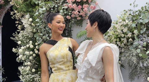 Angela Phương Trinh ‘chơi nổi’ khi xuất hiện, tránh né nhắc Cao Thái Sơn - Ảnh 2. Angela Phương Trinh ‘chơi nổi’ khi xuất hiện, tránh né nhắc Cao Thái Sơn - Ảnh 2.