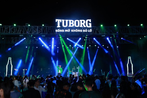Tuborg bật năng lượng trong đêm tiệc ra mắt - Ảnh 2. Tuborg bật năng lượng trong đêm tiệc ra mắt - Ảnh 2.