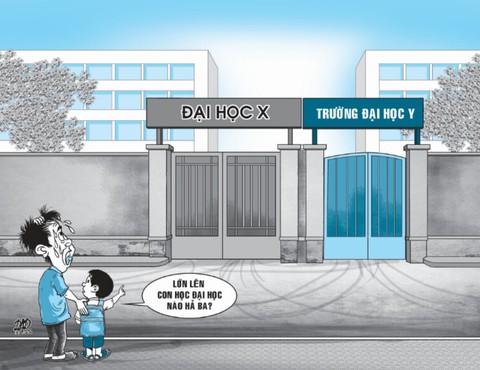 Rắc rối đặt tên đại học: Lạ lùng khi trong một university lại có thêm các university - Ảnh 1. Rắc rối đặt tên đại học: Lạ lùng khi trong một university lại có thêm các university - Ảnh 1.