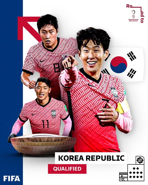 Hàn Quốc giành vé dự World Cup 2022 - Ảnh 1. Hàn Quốc giành vé dự World Cup 2022 - Ảnh 1.