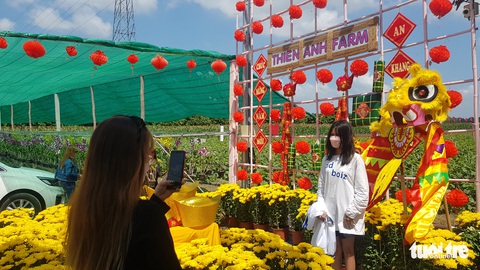 Biển người trong lăng miếu Bà chúa xứ Núi Sam - Ảnh 5. Biển người trong lăng miếu Bà chúa xứ Núi Sam - Ảnh 5.