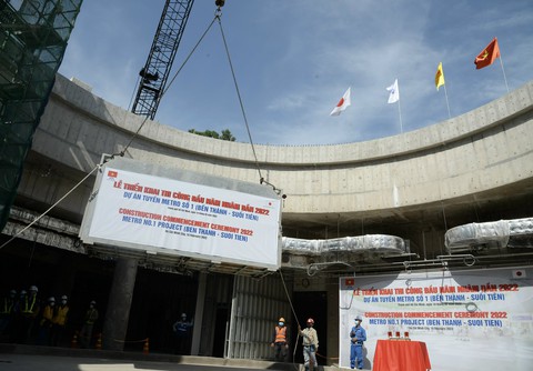Metro số 1 Bến Thành - Suối Tiên chạy thử giữa năm 2022 - Ảnh 2. Metro số 1 Bến Thành - Suối Tiên chạy thử giữa năm 2022 - Ảnh 2.