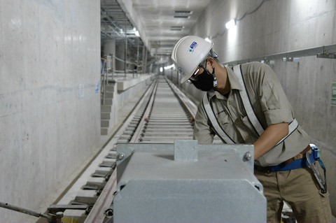 Metro số 1 Bến Thành - Suối Tiên chạy thử giữa năm 2022 - Ảnh 3. Metro số 1 Bến Thành - Suối Tiên chạy thử giữa năm 2022 - Ảnh 3.