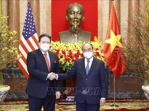Tân đại sứ Mỹ tại Việt Nam trình quốc thư, bắt đầu nhiệm kỳ - Ảnh 1. Tân đại sứ Mỹ tại Việt Nam trình quốc thư, bắt đầu nhiệm kỳ - Ảnh 1.