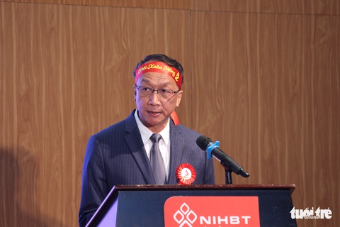 Nhiều bạn trẻ Hà Nội vượt mưa rét đến với lễ hội hiến máu đầu năm mới - Ảnh 1. Nhiều bạn trẻ Hà Nội vượt mưa rét đến với lễ hội hiến máu đầu năm mới - Ảnh 1.