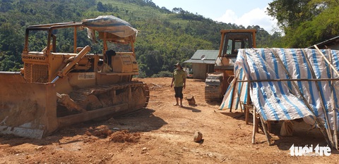 Chưa được phê duyệt, ngang nhiên ủi gần 16ha rừng đặc dụng - Ảnh 3. Chưa được phê duyệt, ngang nhiên ủi gần 16ha rừng đặc dụng - Ảnh 3.