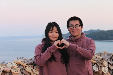 Cặp đôi 9X và thành tích săn học bổng đáng nể - Ảnh 1. Cặp đôi 9X và thành tích săn học bổng đáng nể - Ảnh 1.