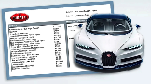 Tiền sơn siêu xe Bugatti Chiron có thể mua được một chiếc Ferrari - Ảnh 1. Tiền sơn siêu xe Bugatti Chiron có thể mua được một chiếc Ferrari - Ảnh 1.