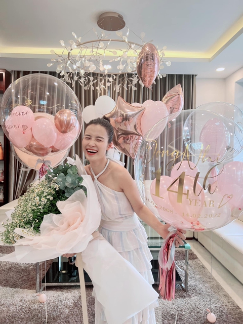 Valentine của sao Việt - Ảnh 6. Valentine của sao Việt - Ảnh 6.