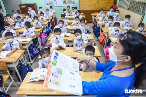 Háo hức ngày trở lại trường - Ảnh 1. Háo hức ngày trở lại trường - Ảnh 1.
