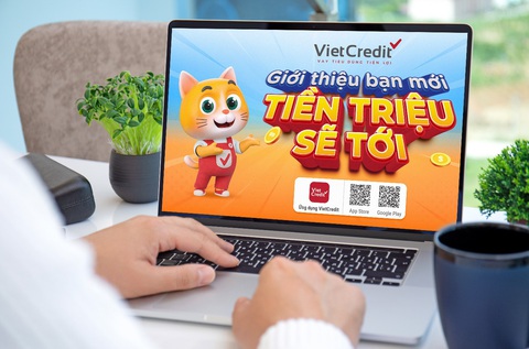 VietCredit thưởng đến hàng triệu khi khách hàng giới thiệu bạn mới - Ảnh 1. VietCredit thưởng đến hàng triệu khi khách hàng giới thiệu bạn mới - Ảnh 1.