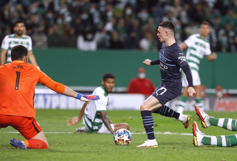 Đại thắng Sporting 5-0, Man City cầm chắc vé vào tứ kết Champions League - Ảnh 3. Đại thắng Sporting 5-0, Man City cầm chắc vé vào tứ kết Champions League - Ảnh 3.