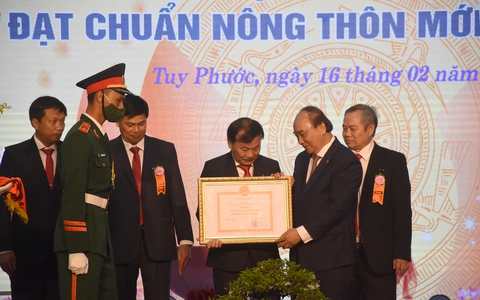 Chủ tịch nước: Nông thôn mới không phải hình thức, mà phải vì dân - Ảnh 1. Chủ tịch nước: Nông thôn mới không phải hình thức, mà phải vì dân - Ảnh 1.