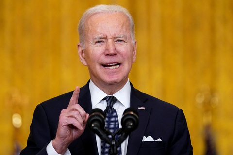 Tổng thống Biden: Mỹ không định triển khai tên lửa ở Ukraine - Ảnh 1. Tổng thống Biden: Mỹ không định triển khai tên lửa ở Ukraine - Ảnh 1.