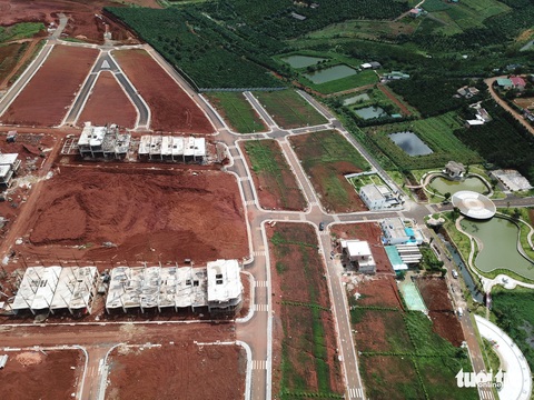 Thủ phủ bất động sản lậu: Chiêu hiến đất làm đường, hiến hơn 10ha đất để làm dự án trái phép - Ảnh 2. Thủ phủ bất động sản lậu: Chiêu hiến đất làm đường, hiến hơn 10ha đất để làm dự án trái phép - Ảnh 2.