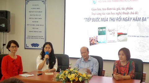Ra mắt 4 tập sách mới của văn chương TP.HCM, có Sài Gòn thở chậm hít sâu - Ảnh 1. Ra mắt 4 tập sách mới của văn chương TP.HCM, có Sài Gòn thở chậm hít sâu - Ảnh 1.