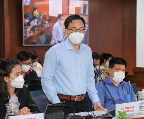 TP.HCM: 163 học sinh là F0 khi trở lại trường, đều được xử lý kịp thời - Ảnh 1. TP.HCM: 163 học sinh là F0 khi trở lại trường, đều được xử lý kịp thời - Ảnh 1.