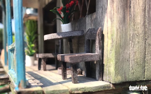 Mô hình, tiểu cảnh ‘đắp gọt’ từ bìa giấy, vỏ lon nhìn là mê - Ảnh 5. Mô hình, tiểu cảnh ‘đắp gọt’ từ bìa giấy, vỏ lon nhìn là mê - Ảnh 5.