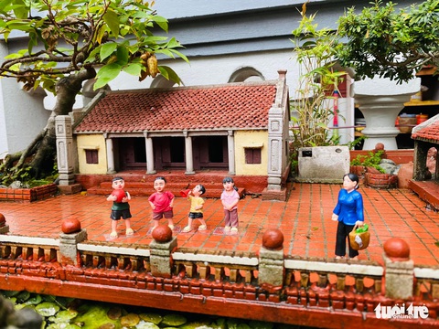 Mô hình, tiểu cảnh ‘đắp gọt’ từ bìa giấy, vỏ lon nhìn là mê - Ảnh 7. Mô hình, tiểu cảnh ‘đắp gọt’ từ bìa giấy, vỏ lon nhìn là mê - Ảnh 7.