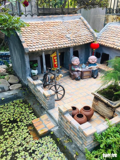 Mô hình, tiểu cảnh ‘đắp gọt’ từ bìa giấy, vỏ lon nhìn là mê - Ảnh 13. Mô hình, tiểu cảnh ‘đắp gọt’ từ bìa giấy, vỏ lon nhìn là mê - Ảnh 13.