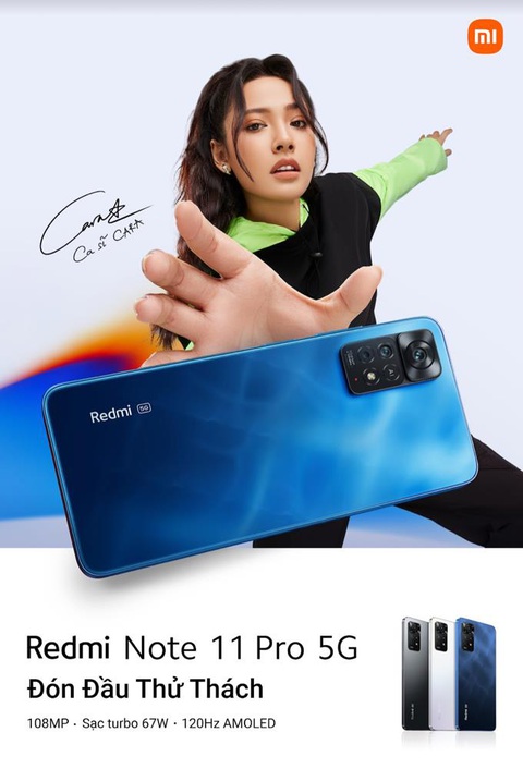 Xiaomi Việt Nam chính thức ra mắt dòng sản phẩm Redmi Note 11 - Ảnh 4. Xiaomi Việt Nam chính thức ra mắt dòng sản phẩm Redmi Note 11 - Ảnh 4.