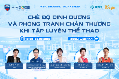 VBA tổ chức hội thảo về dinh dưỡng và phòng tránh chấn thương thể thao - Ảnh 1. VBA tổ chức hội thảo về dinh dưỡng và phòng tránh chấn thương thể thao - Ảnh 1.