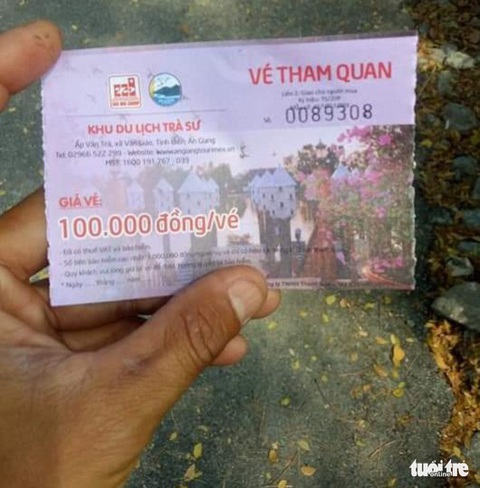 An Giang yêu cầu công ty du lịch niêm yết công khai giá vé - Ảnh 2. An Giang yêu cầu công ty du lịch niêm yết công khai giá vé - Ảnh 2.