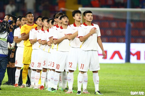U23 Việt Nam gác lại niềm vui, nghĩ về U23 Thái Lan - Ảnh 1. U23 Việt Nam gác lại niềm vui, nghĩ về U23 Thái Lan - Ảnh 1.
