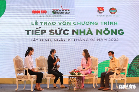 Chương trình Tiếp sức nhà nông về Tây Ninh: Khát vọng vươn lên của nông dân miền biên viễn - Ảnh 4. Chương trình Tiếp sức nhà nông về Tây Ninh: Khát vọng vươn lên của nông dân miền biên viễn - Ảnh 4.