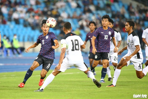 U23 Timor-Leste vào bán kết, chủ nhà Campuchia nguy cơ bị loại - Ảnh 2. U23 Timor-Leste vào bán kết, chủ nhà Campuchia nguy cơ bị loại - Ảnh 2.
