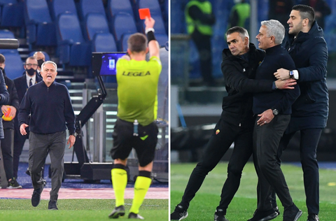 HLV Jose Mourinho đối mặt án phạt nặng vì vạ miệng - Ảnh 1. HLV Jose Mourinho đối mặt án phạt nặng vì vạ miệng - Ảnh 1.