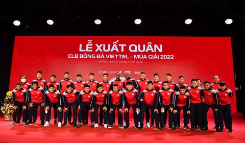 CLB Viettel đặt mục tiêu vào top 3, cạnh tranh chức vô địch V-League 2022 - Ảnh 1. CLB Viettel đặt mục tiêu vào top 3, cạnh tranh chức vô địch V-League 2022 - Ảnh 1.