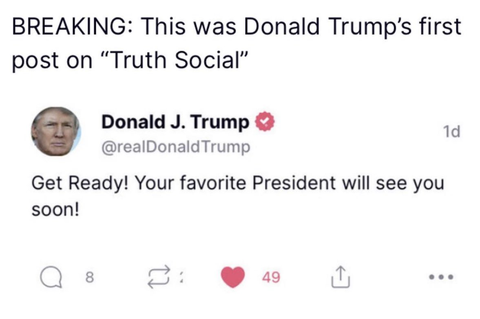 Truth Social - mạng xã hội của ông Trump - lên App Store - Ảnh 2. Truth Social - mạng xã hội của ông Trump - lên App Store - Ảnh 2.