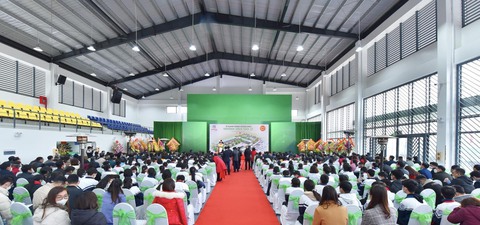 Trungnam Group khánh thành trường THCS Văn Lý - Ảnh 1. Trungnam Group khánh thành trường THCS Văn Lý - Ảnh 1.